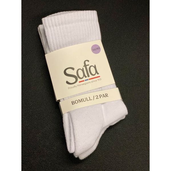 SAFA Tennissokker 2PK Bomull 6802