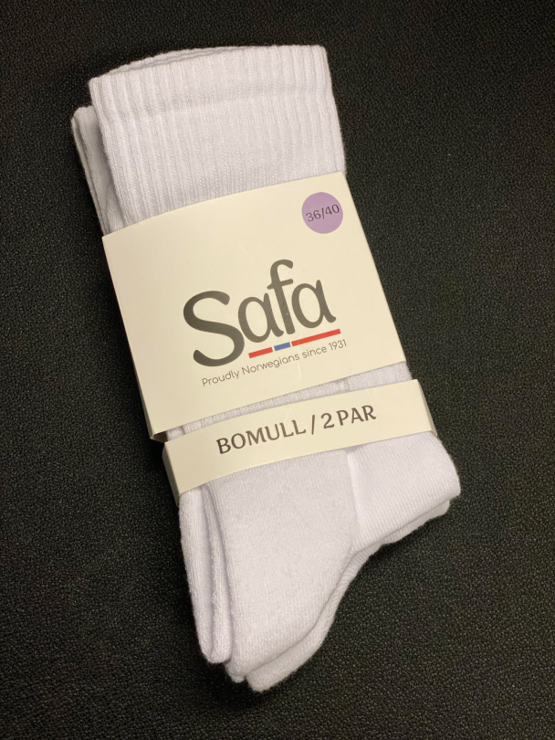 SAFA Tennissokker 2PK Bomull 6802