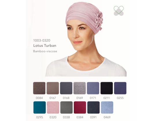 CHRISTINE Headwear Lotus Turban 1003