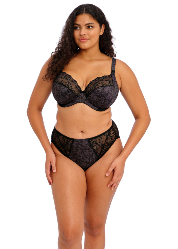 ELOMI Lucie Plunge Bra Stretch EL4490BLK - Image 2