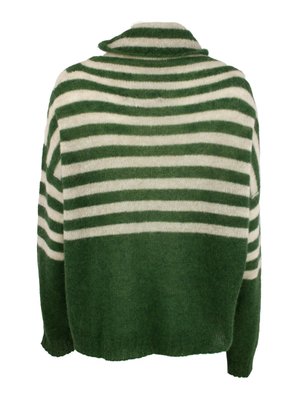 BOHÉME Genser Krage Stripet B13114 - Image 4