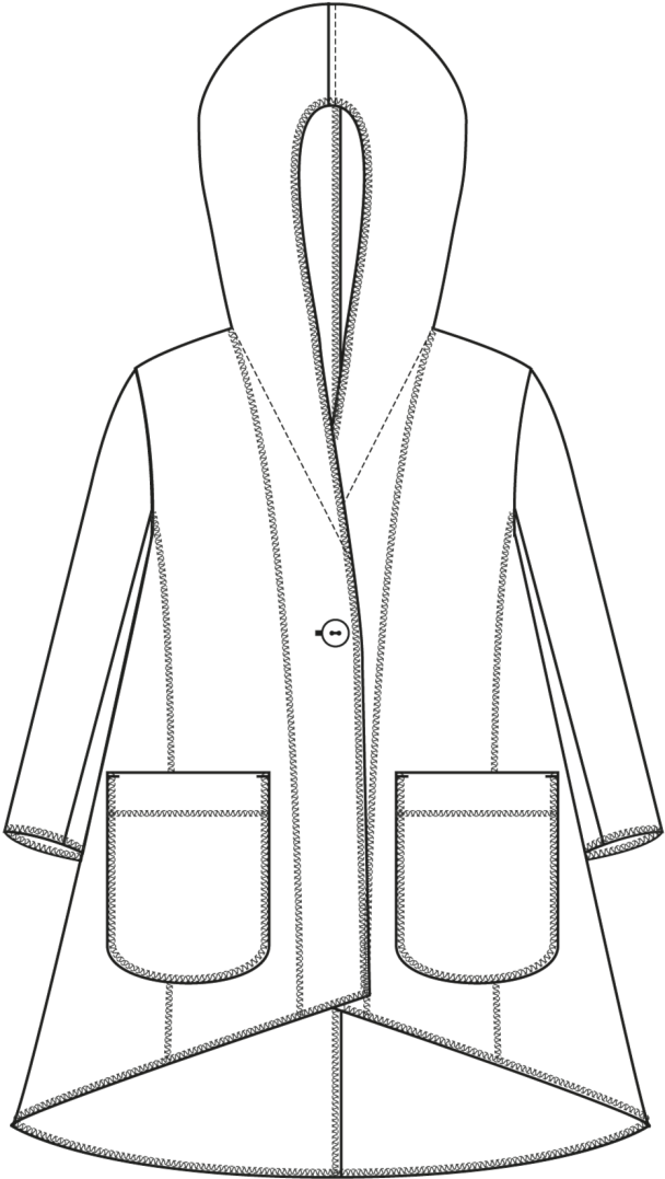 NOEN JAKKE Ull og Viskose 87150 - Image 3