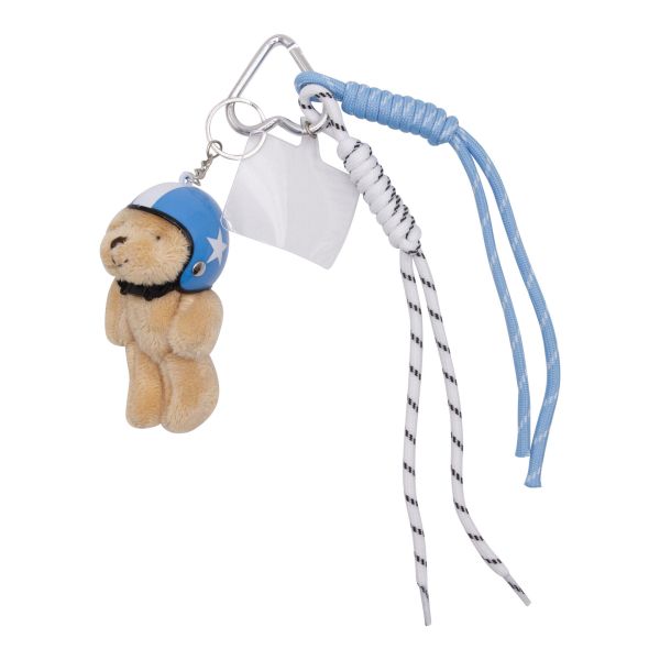 INTEX Veskepynt Bamse m/hjelm 0870