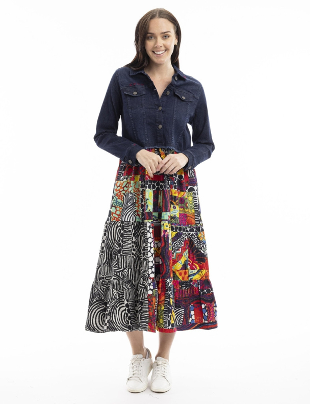 ORIENTIQUE Runaway Train Denim 20087 - Image 2