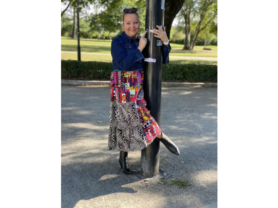 ORIENTIQUE Runaway Train Denim 20087