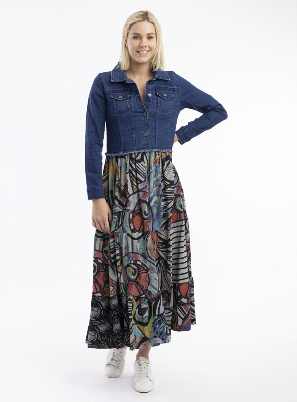 ORIENTIQUE Jailhouse Rock Dress 61720 - Image 2