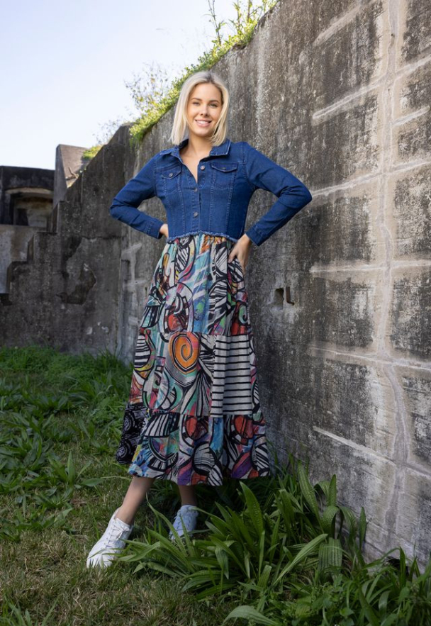 ORIENTIQUE Jailhouse Rock Dress 61720 - Image 1