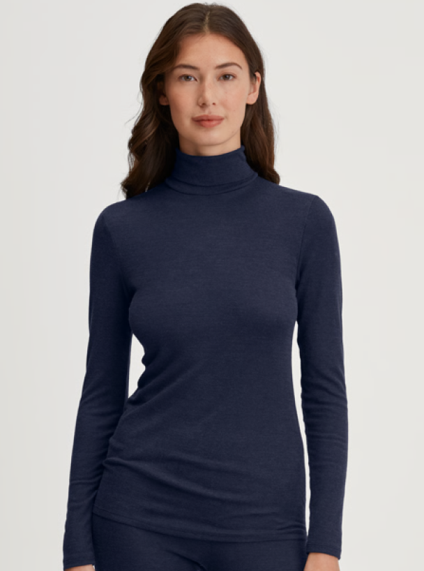 CALIDA Top Long Sleeve ULL/Silke 15335 - Image 2