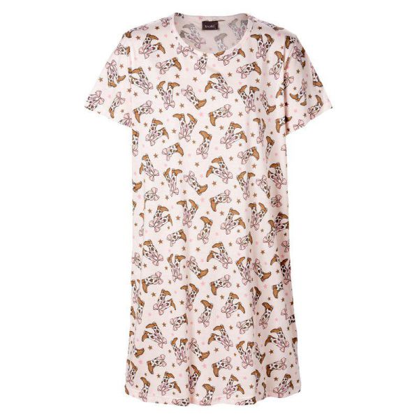 TROF&Eacute; Nattkjole BOMULL 95cm 65234