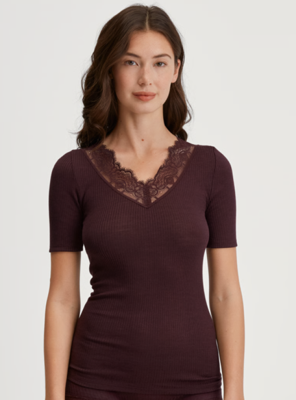 CALIDA Silky WOOL Joy Short Sleeve 14052 - Image 1