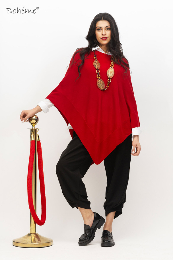 BOHÉME Poncho Round Neck B12821 - Image 1