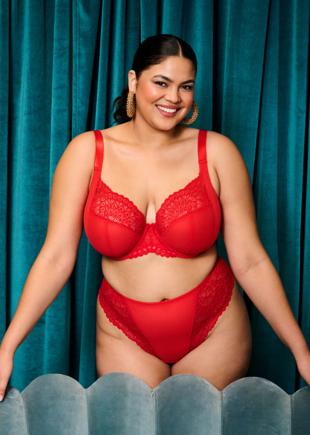ELOMI Tiernie Plunge Bra EL303334RED - Image 5