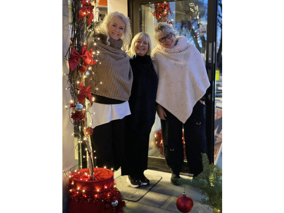 MARC LAUGE Cut Poncho Fur M3050