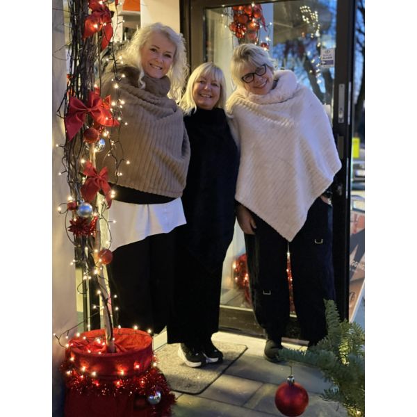 MARC LAUGE Cut Poncho Fur M3050