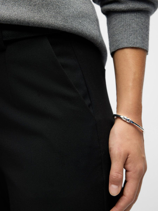 OBJLisa wide pant, svart - Image 5