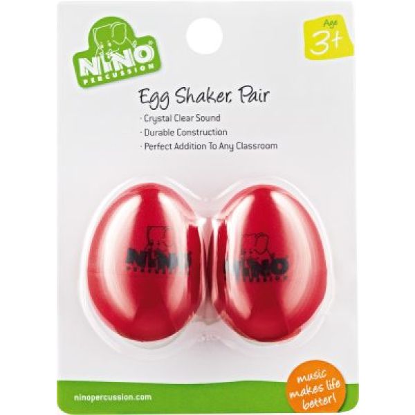 EGG SHAKER Rød 2 stk