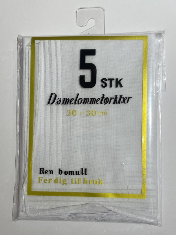 Lommeduker Dame, Hvite