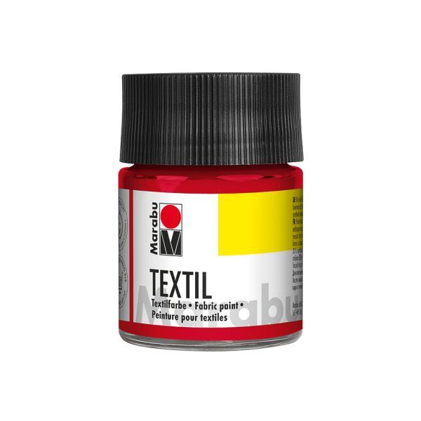 Marabu Textilmaling 50ml – 031 Kirsebærrød