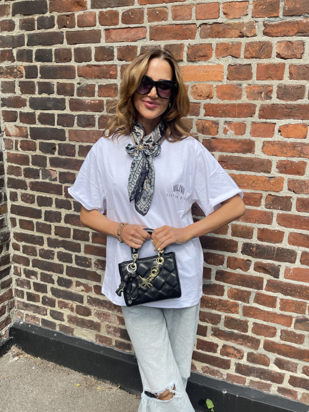 Bandana Skjerf SILKE/VISKOSE 70x70 cm - Image 2