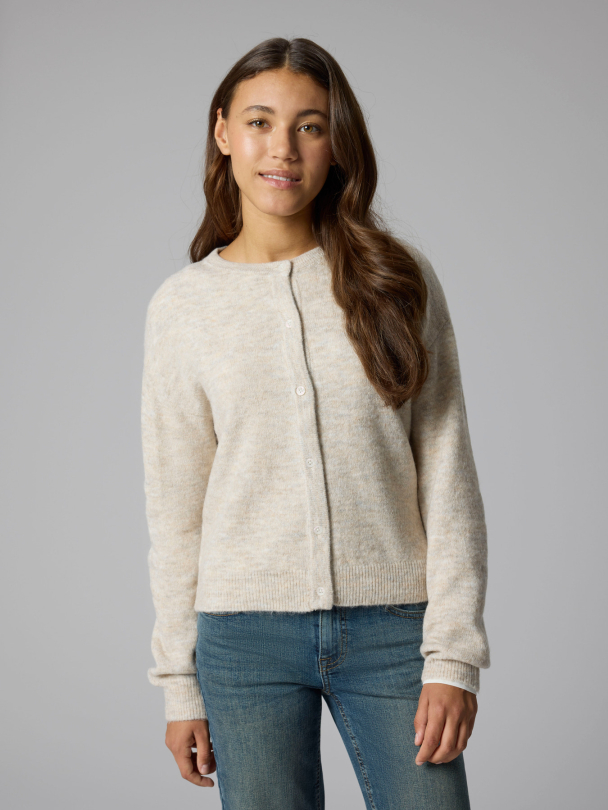 NLFLODET LS SHORT KNIT CARDIGAN NOOS - Image 3
