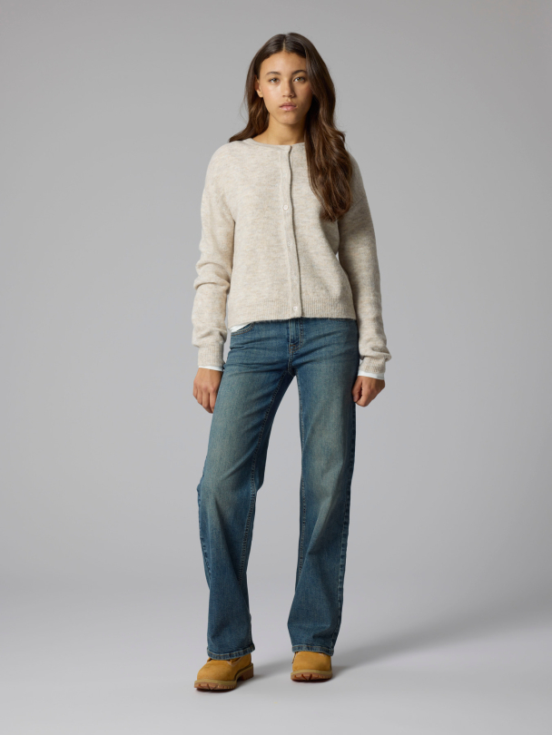 NLFLODET LS SHORT KNIT CARDIGAN NOOS - Image 4