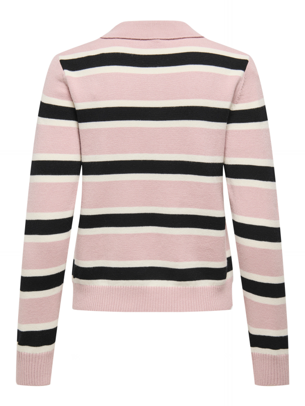 ONLLONDON LS STRIPE POLO CC KNT - Image 2