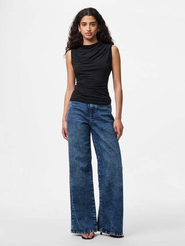 PCMADISON SL DRAPED TOP JRS NOOS BC - Image 5