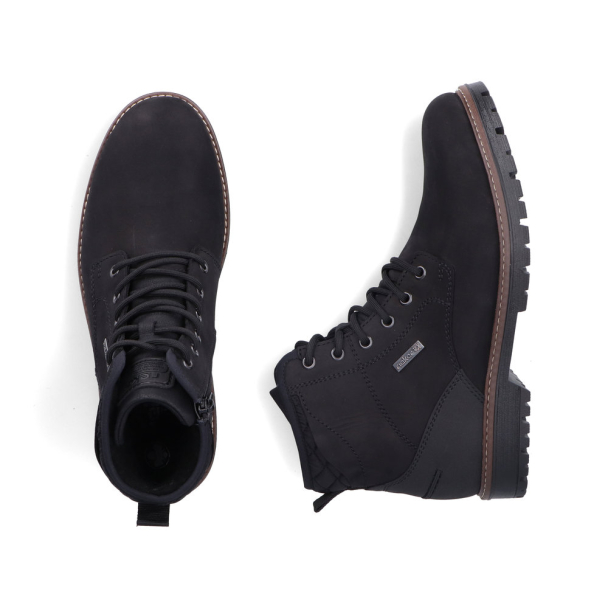 Rieker vintersko med glidelås - Waterproof - Image 11