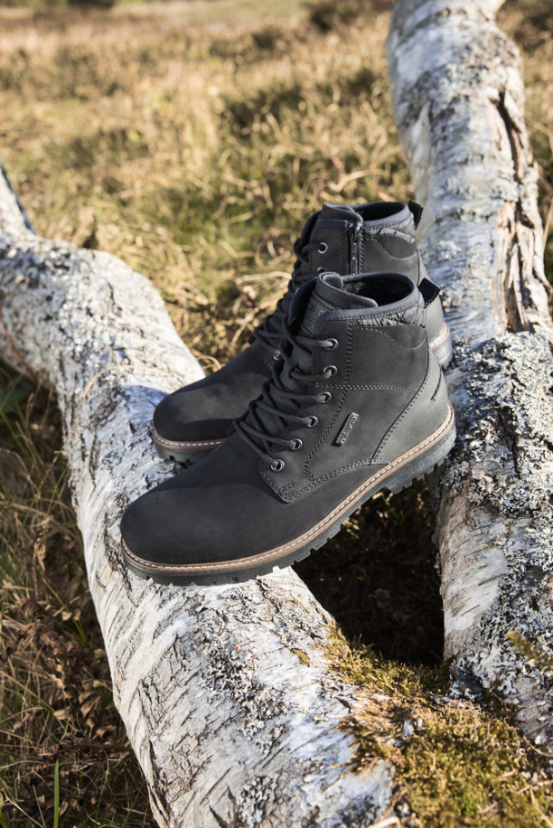 Rieker vintersko med glidelås - Waterproof - Image 12