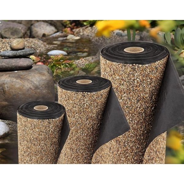 Steinfolie 1meter bredde / Brun sandstein