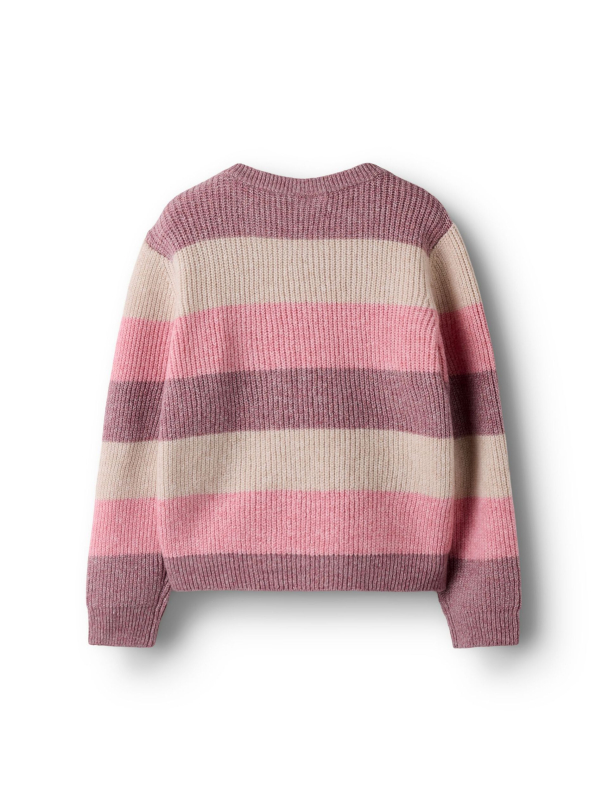 NKFSally strikket genser, rosa - Image 2