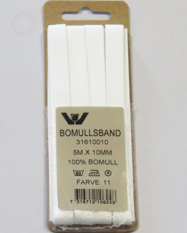 Bomullsbånd 10mm - Image 2