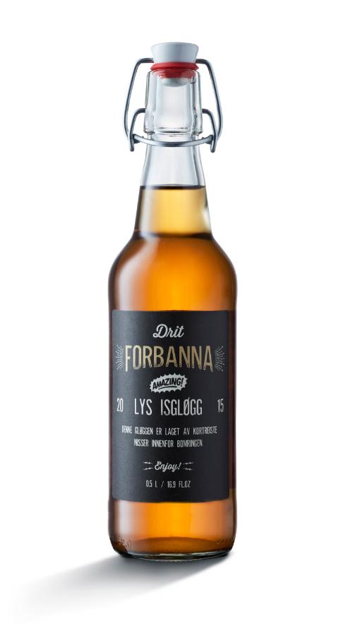 Lys isgløgg Eple Drit forbanna