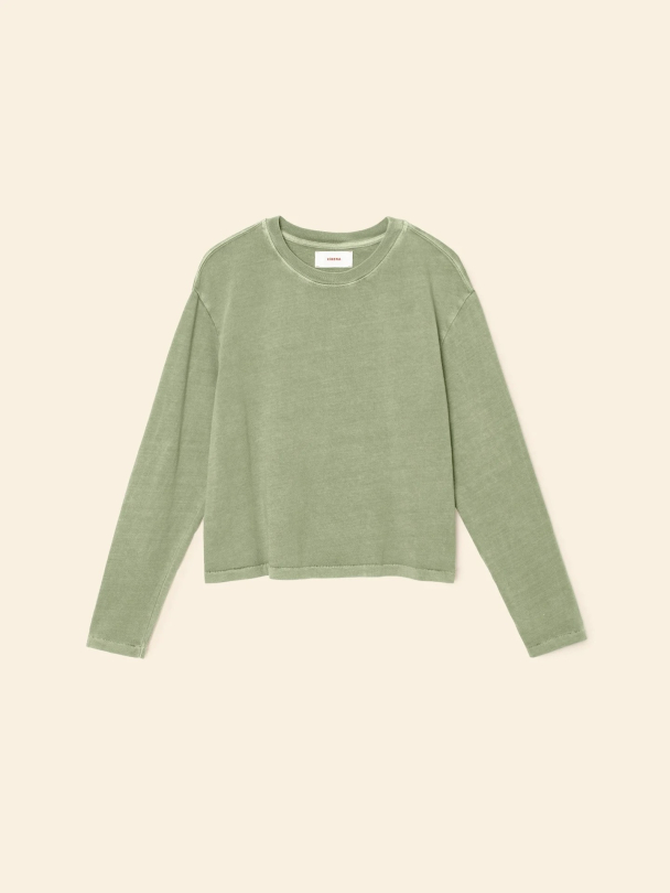 Terrance Tee Vintage Olive Leaf - Image 3