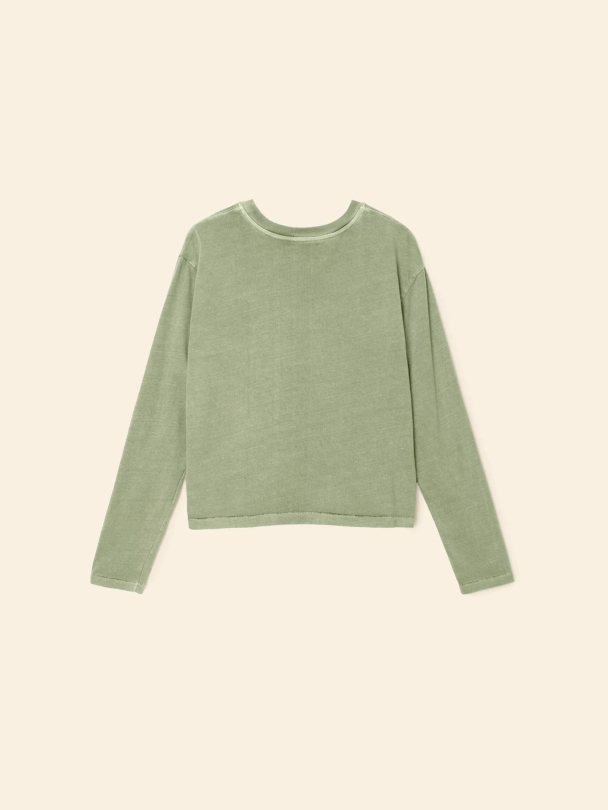 Terrance Tee Vintage Olive Leaf - Image 4
