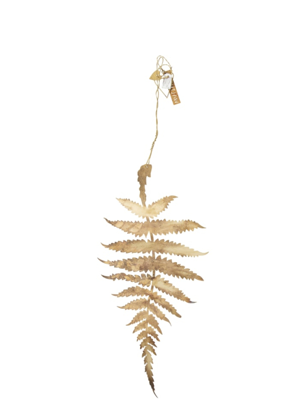 Bregne i Messing - H 30cm