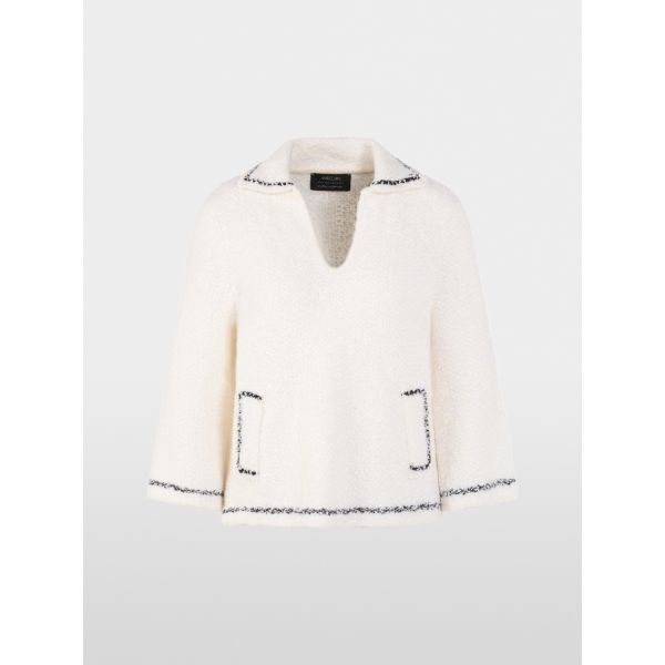 White Fluff Sweater AC 41.18 M09  |  White Fluff Sweater AC 41.18 M09 fra MarcCain