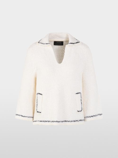 White Fluff Sweater AC 41.18 M09  |  White Fluff Sweater AC 41.18 M09 fra MarcCain