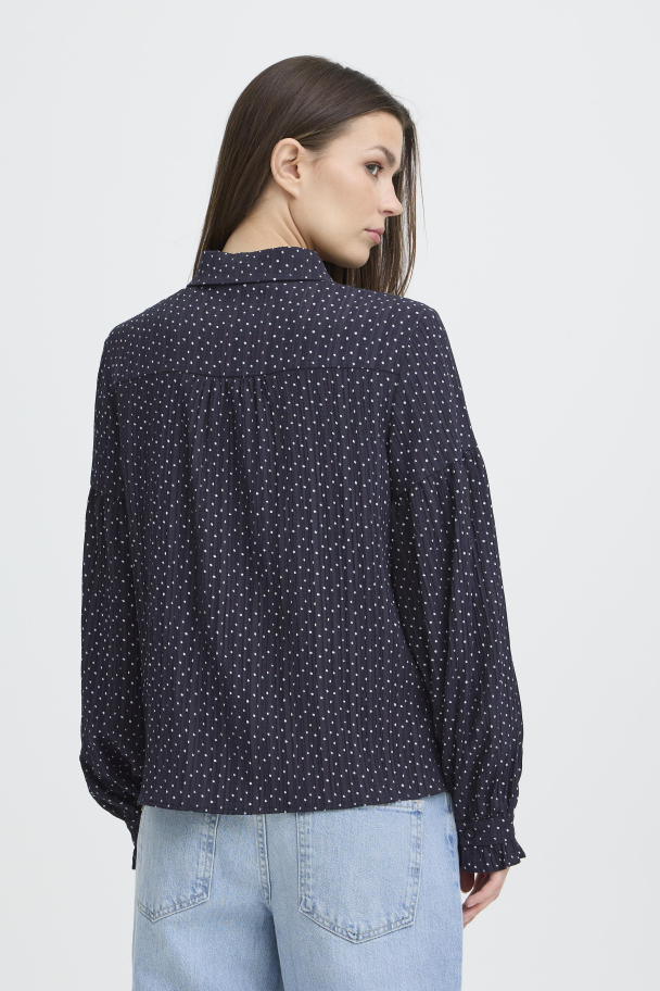 PZaddison Bluse Blå - Image 2