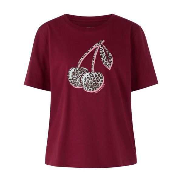 Cherry Burgundy T-shirt AS 48.21 J27  | Cherry Burgundy  T-shirt AS 48.21 J27 fra MarcCain