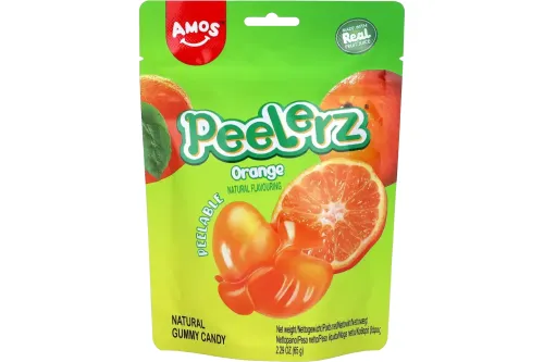 AMOS PEELERZ GUMMY ORANGE 65g