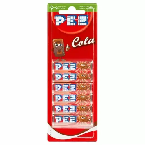 PEZ COLA REFILLS 6-PACK 51g
