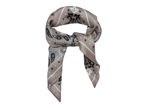 Skjerf Firkantet 144712 Beige - Image 1