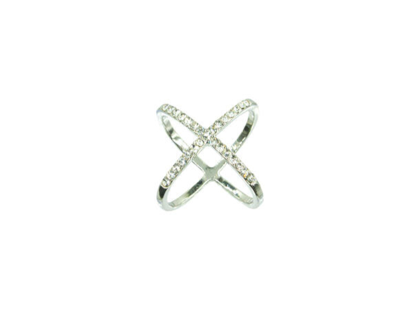 Skjerf Ring m/strass 1409 - Image 2