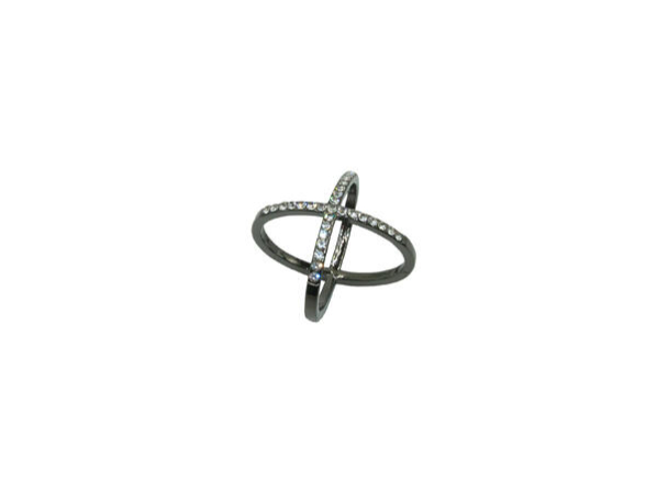 Skjerf Ring m/strass 1409 - Image 3