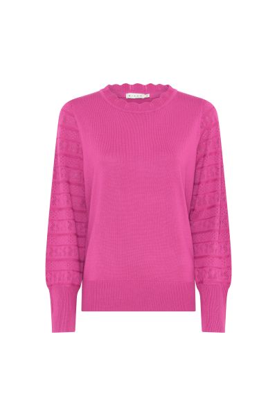 Genser m/mønster 180 152 Rosa