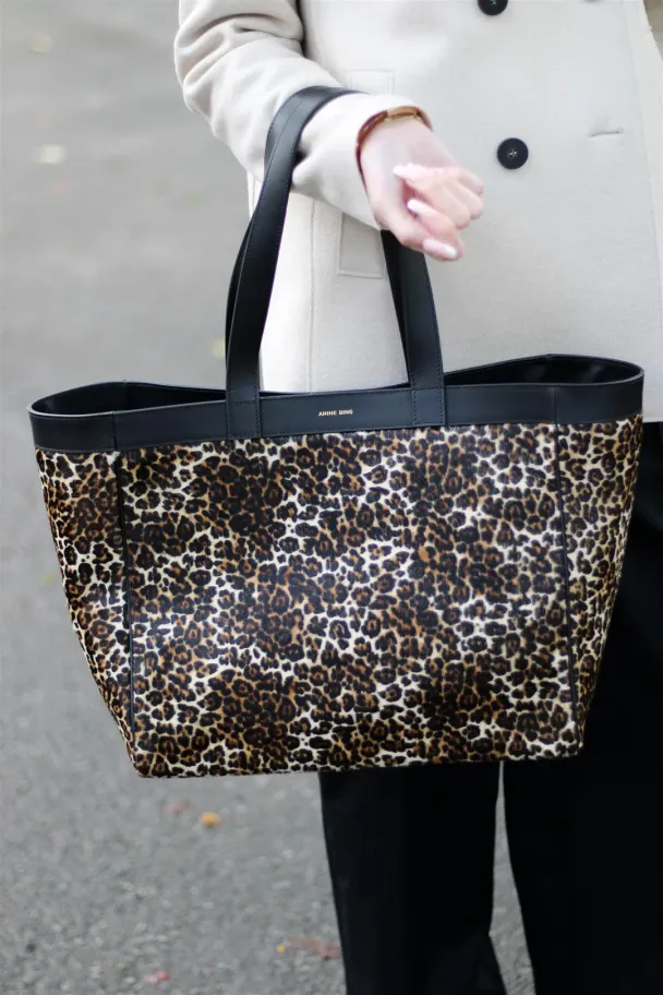 MEDIUM RIO TOTE - LEO CALF HAIR