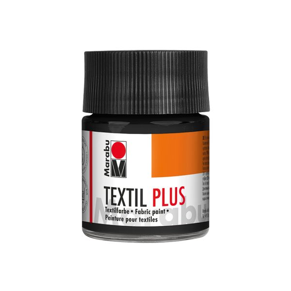 Marabu Textil Plus 50ml – 073 Sort