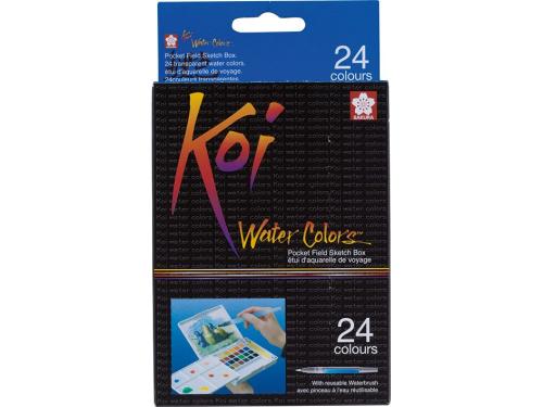 Sakura KOI Water Colors Sketch Box – 24 farger