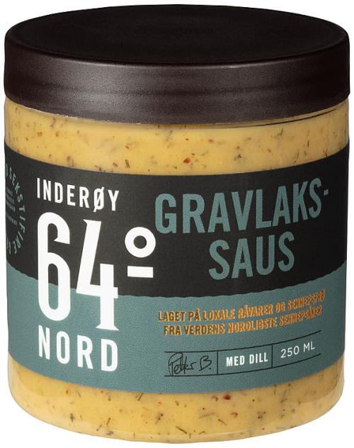 Gravlakssaus 250ml Inderøy 64° Nord